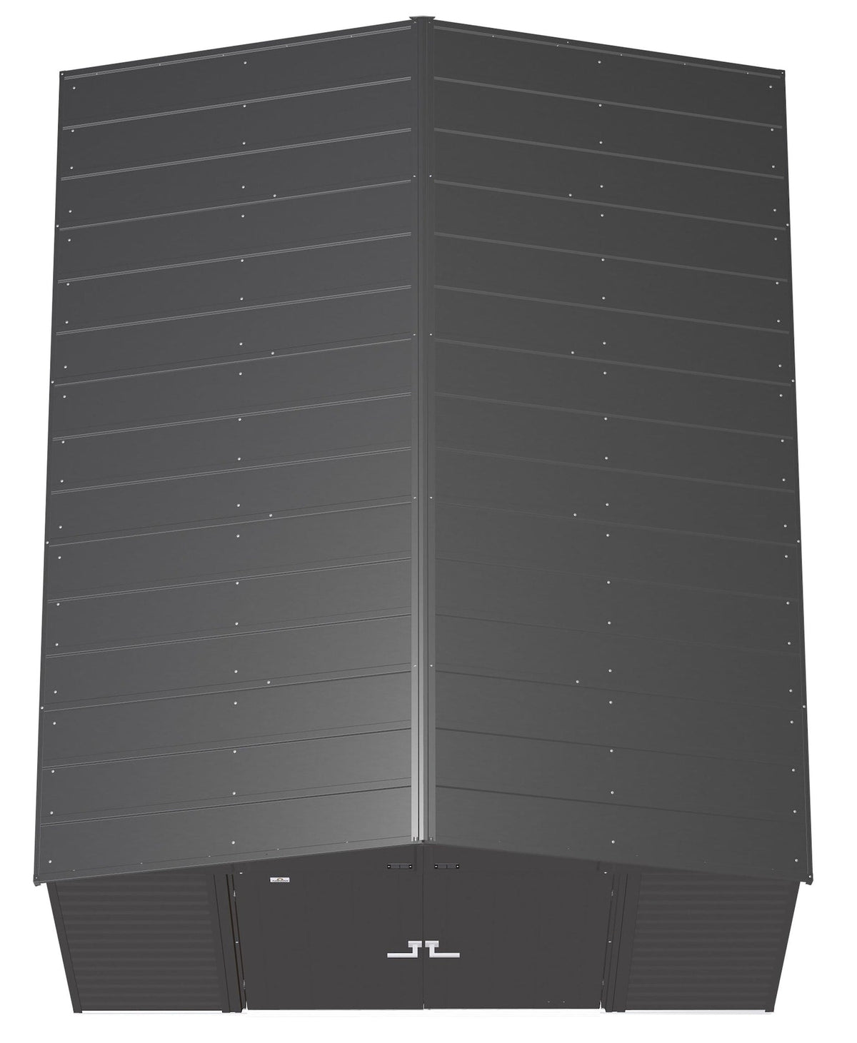 Select Galvanized Steel Storage Shed, Charcoal, 10-ft x 12-ft E3C2 - product image 7