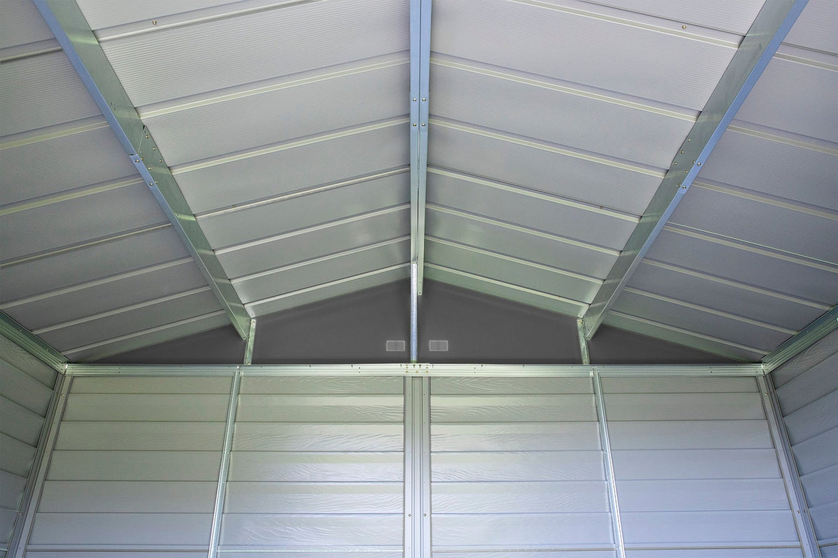 Select Galvanized Steel Storage Shed, Charcoal, 10-ft x 8-ft V0O9 - product image 7