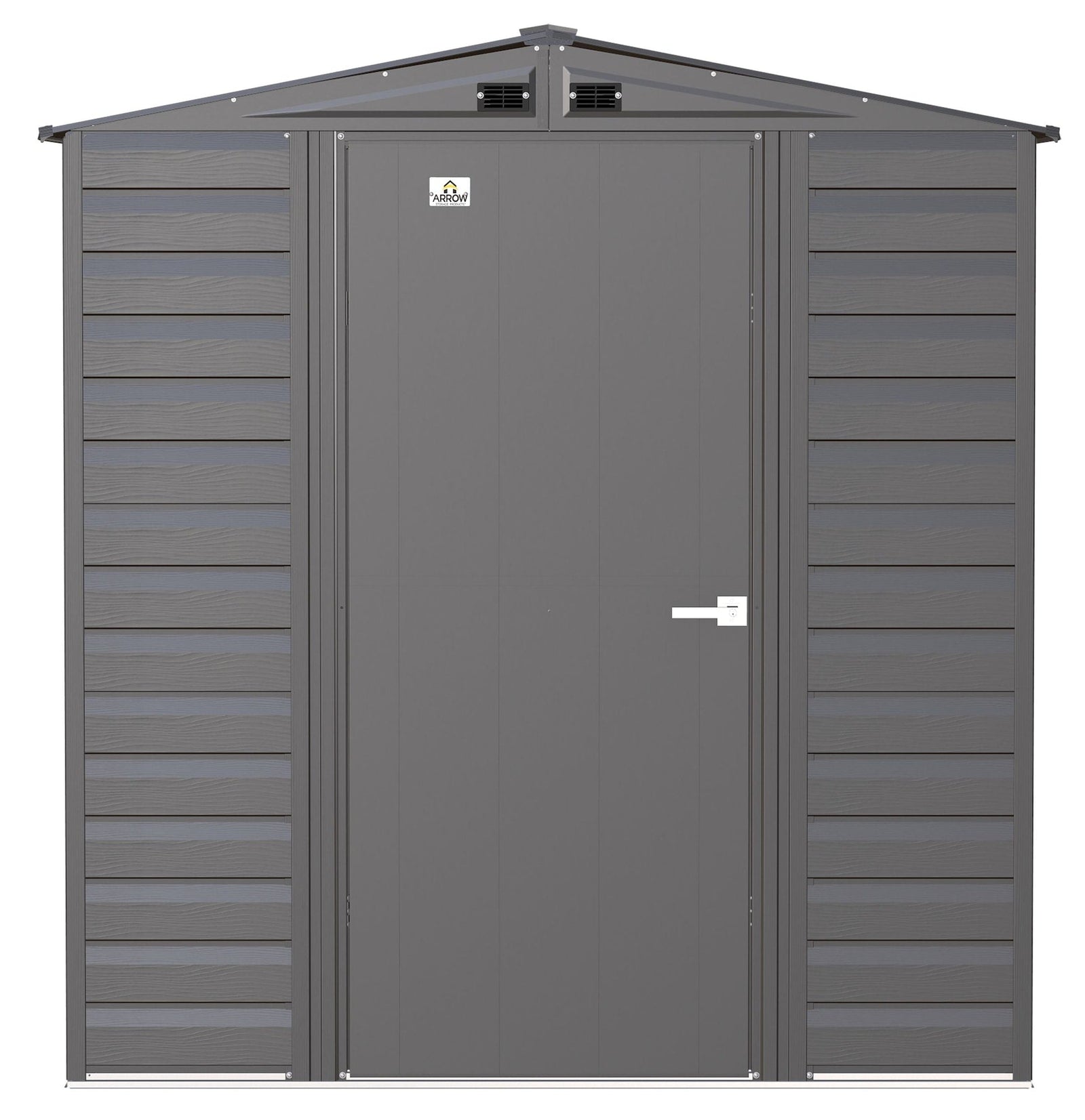 Select Galvanized Steel Storage Shed, Charcoal, 6-ft x 5-ft R6R8 - product image 3