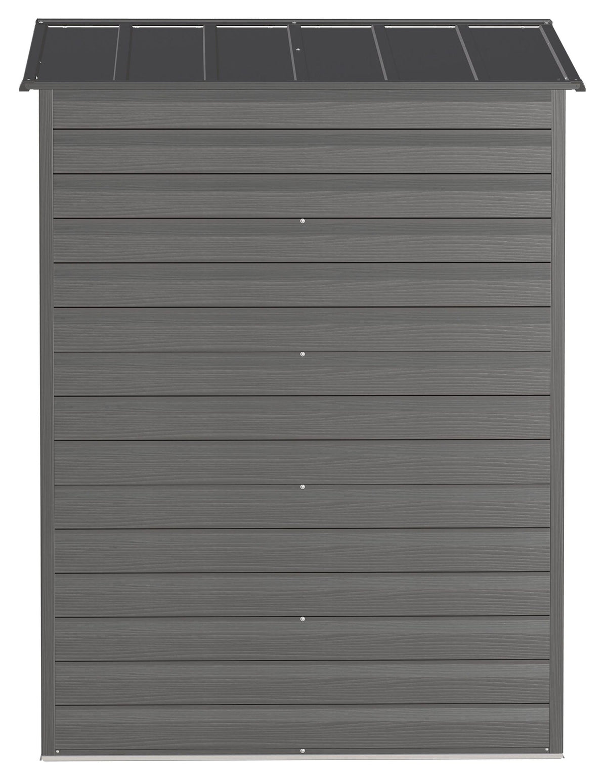 Select Galvanized Steel Storage Shed, Charcoal, 6-ft x 5-ft R6R8 - product image 6