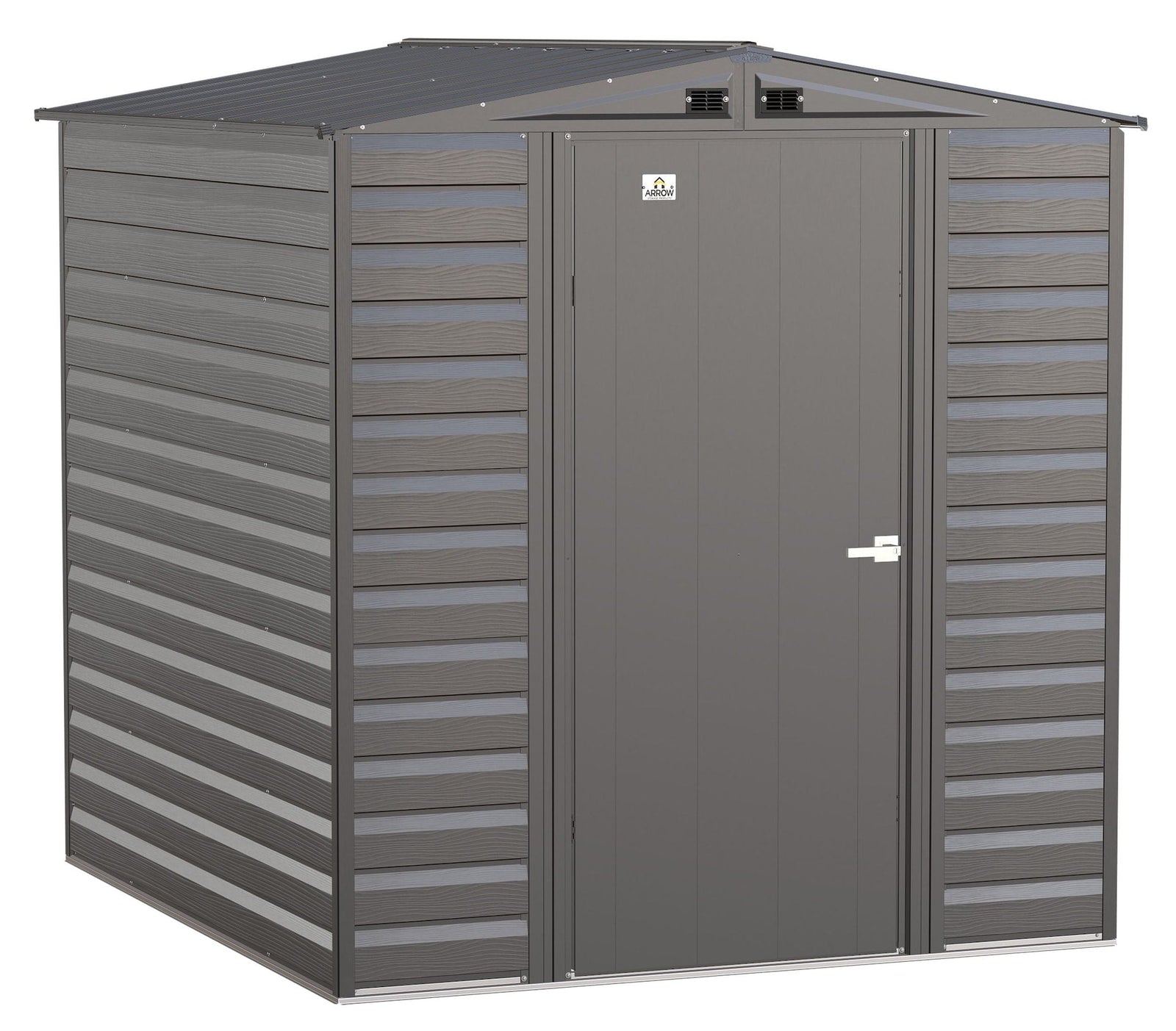 Select Galvanized Steel Storage Shed, Charcoal, 6-ft x 7-ft E6U0 - product image 4