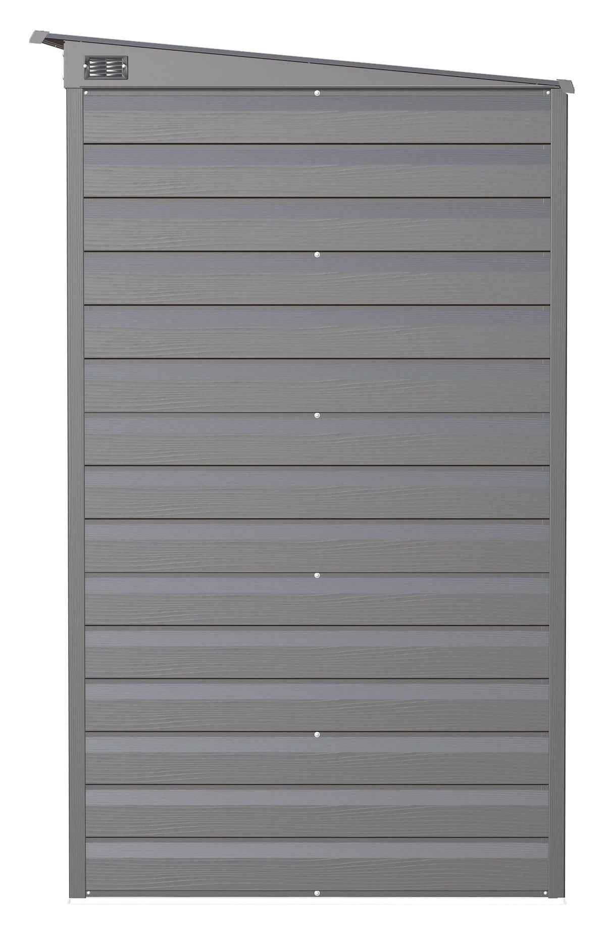 Select Galvanized Steel Storage Shed, Charcoal, 8-ft x 4-ft Y8K4 - product image 5