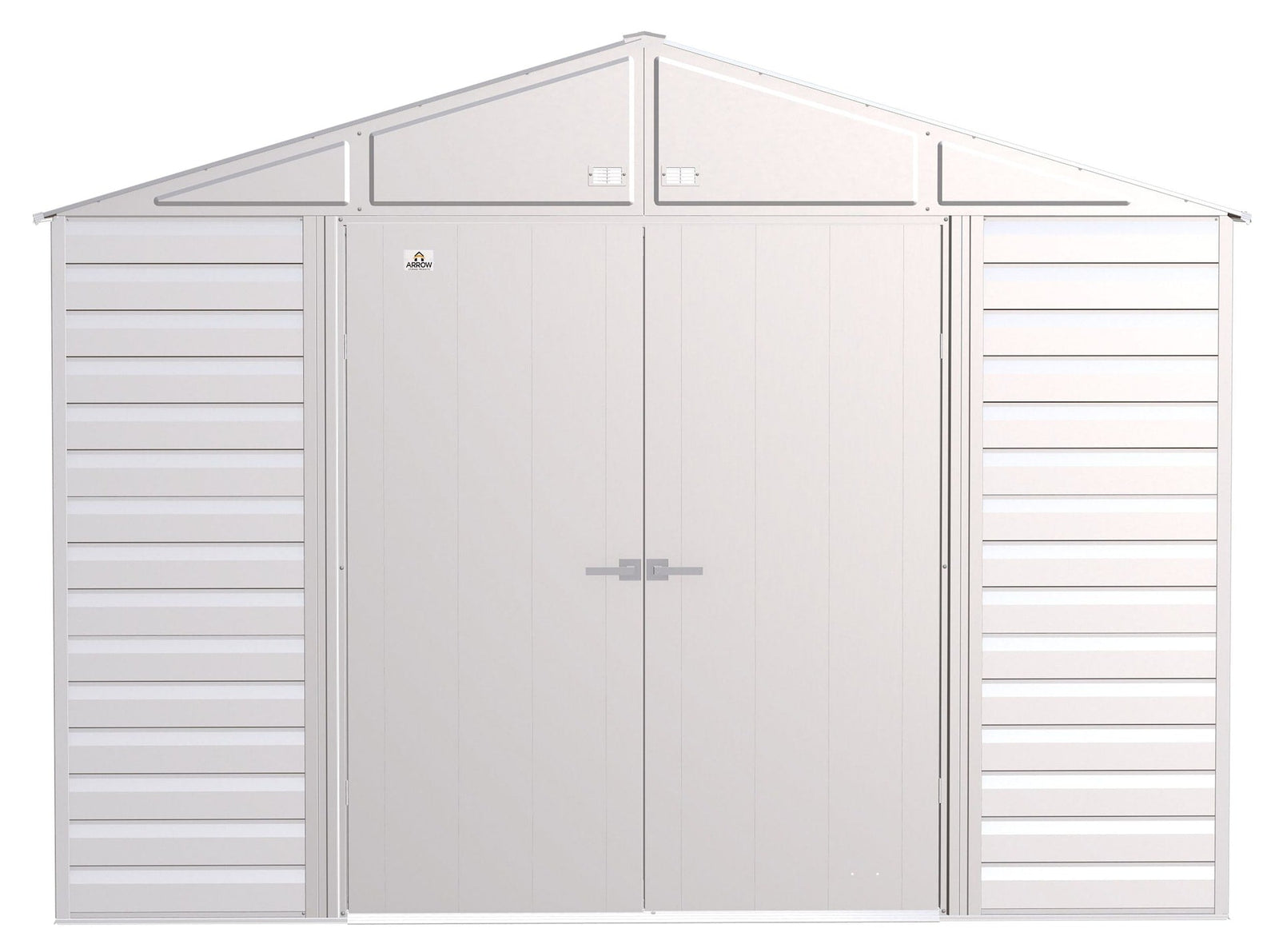 Select Galvanized Steel Storage Shed, Flute Grey, 10-ft x 12-ft C6Y0 - product image 1