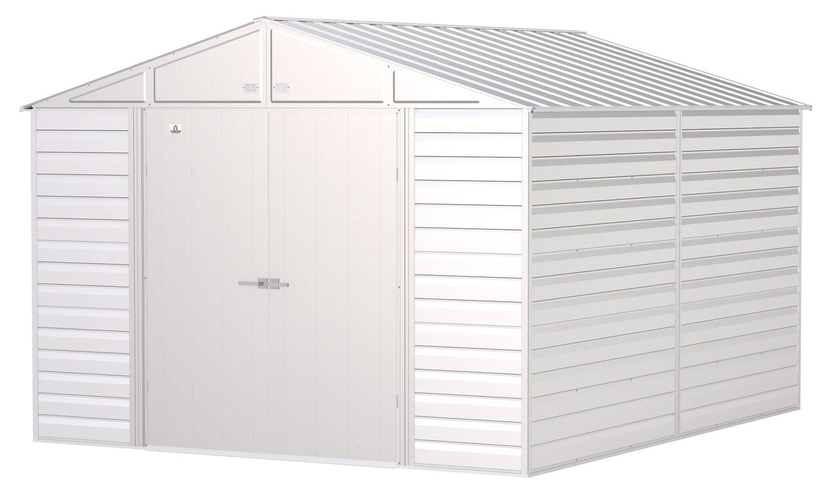 Select Galvanized Steel Storage Shed, Flute Grey, 10-ft x 12-ft C6Y0 - product image 3