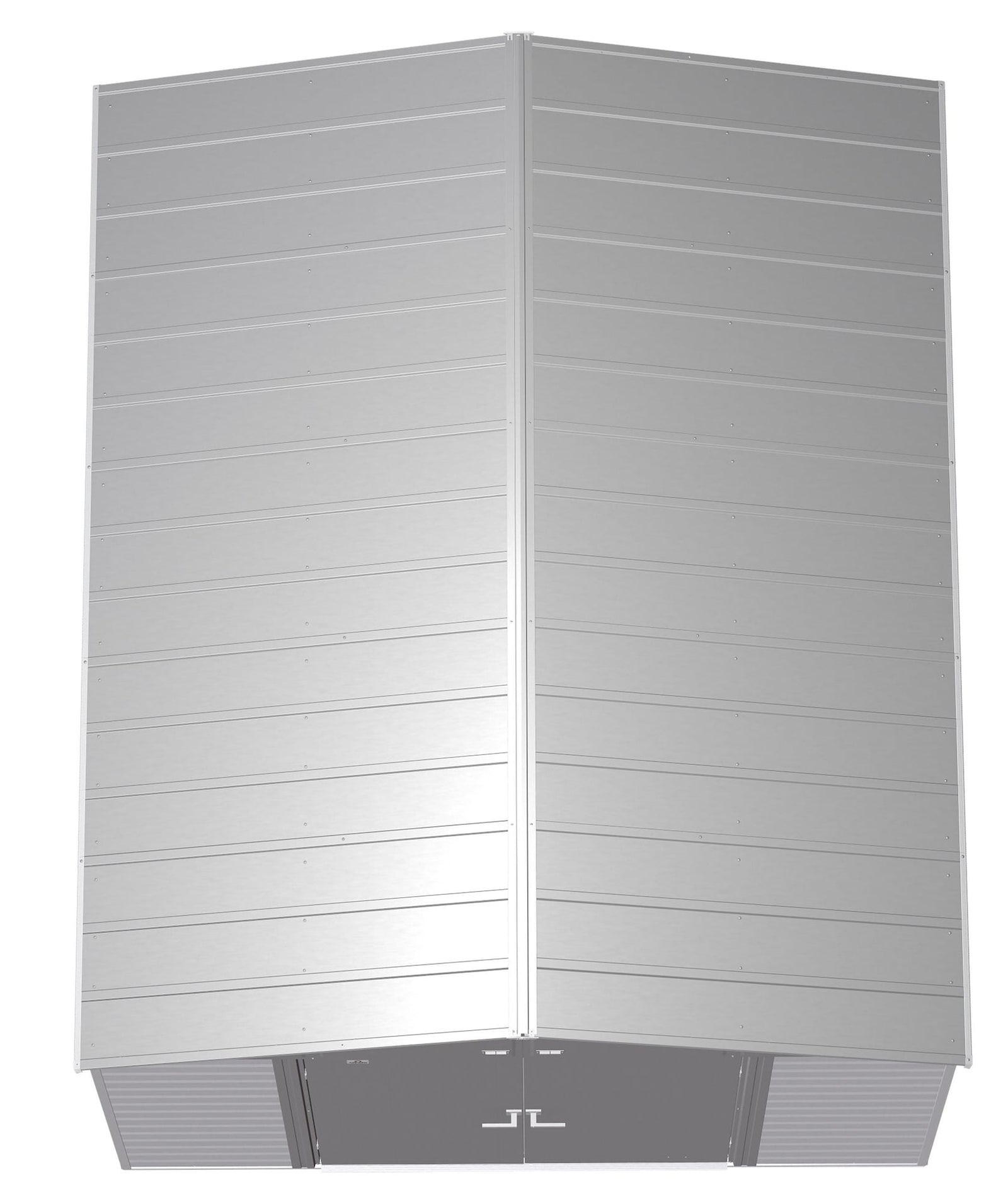 Select Galvanized Steel Storage Shed, Flute Grey, 10-ft x 12-ft C6Y0 - product image 4