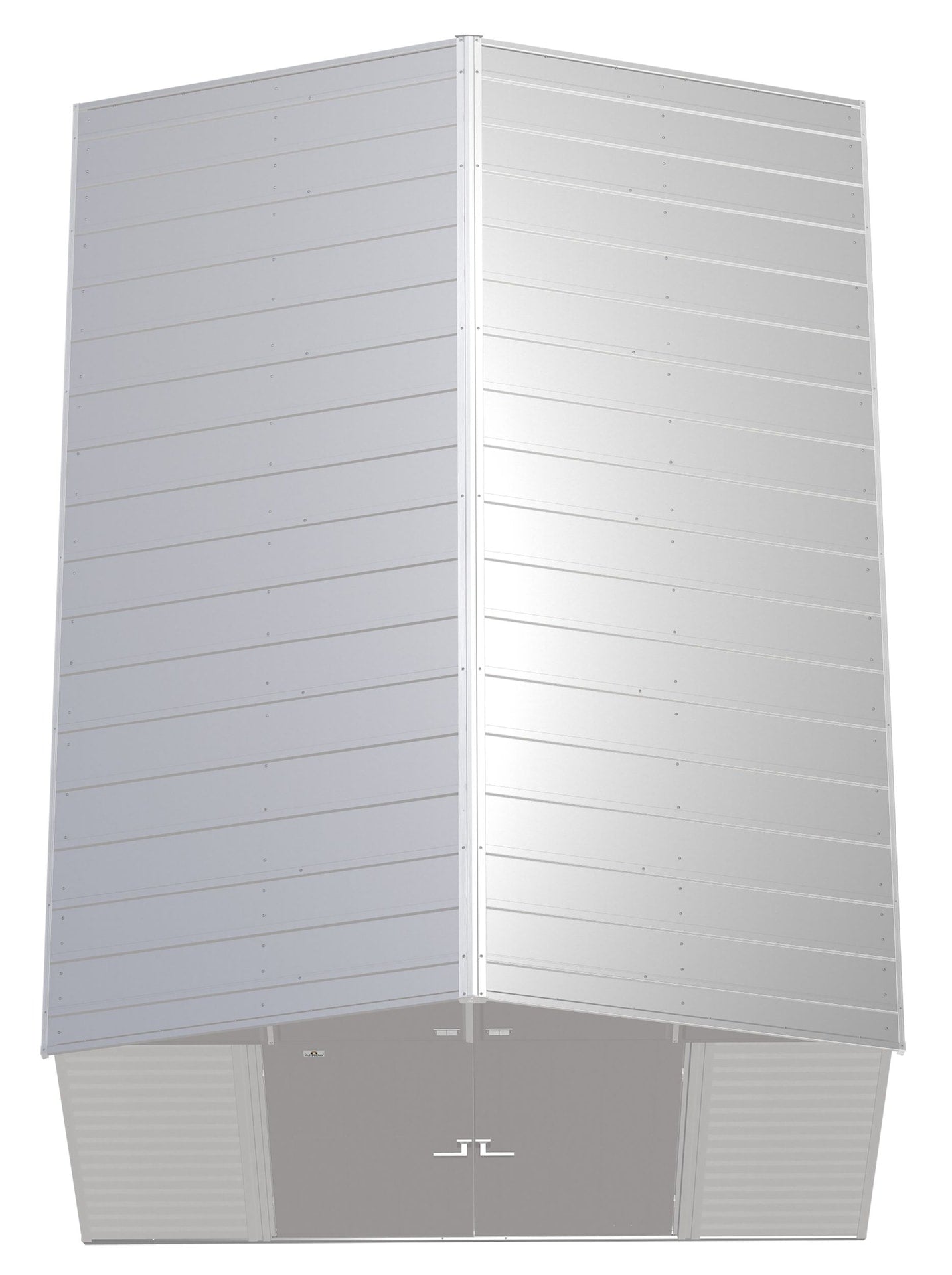 Select Galvanized Steel Storage Shed, Flute Grey, 10-ft x 14-ft O5X4 - product image 7