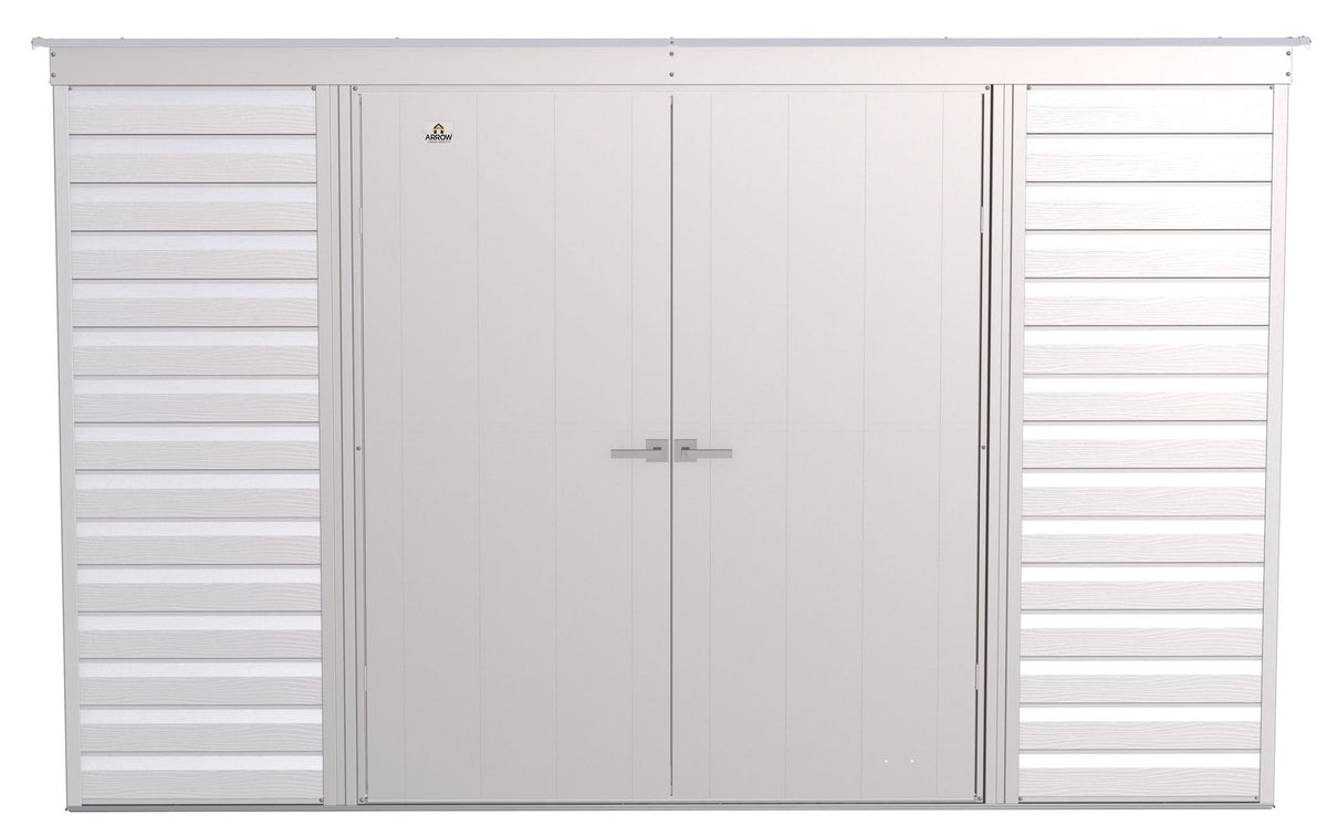Select Galvanized Steel Storage Shed, Flute Grey, 10-ft x 4-ft G0C3 - product image 4