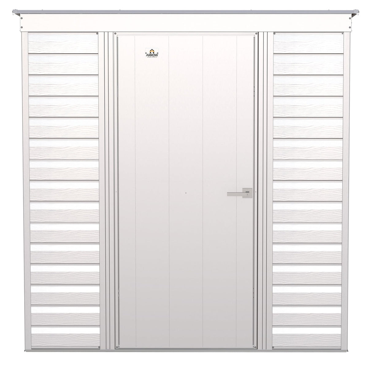 Select Galvanized Steel Storage Shed, Flute Grey, 6-ft x 4-ft E1O6 - product image 6