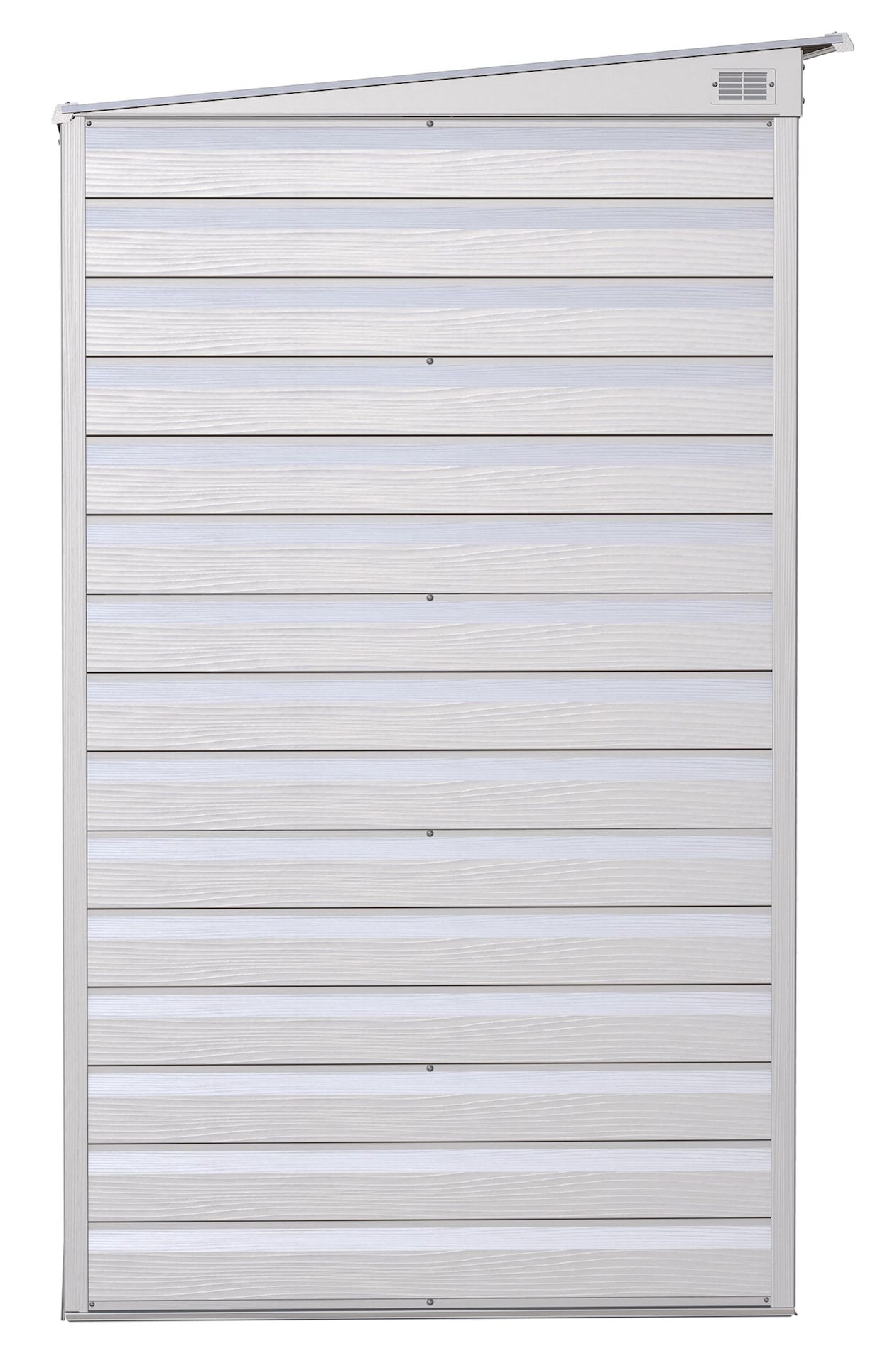 Select Galvanized Steel Storage Shed, Flute Grey, 6-ft x 4-ft O0P9 - product image 7