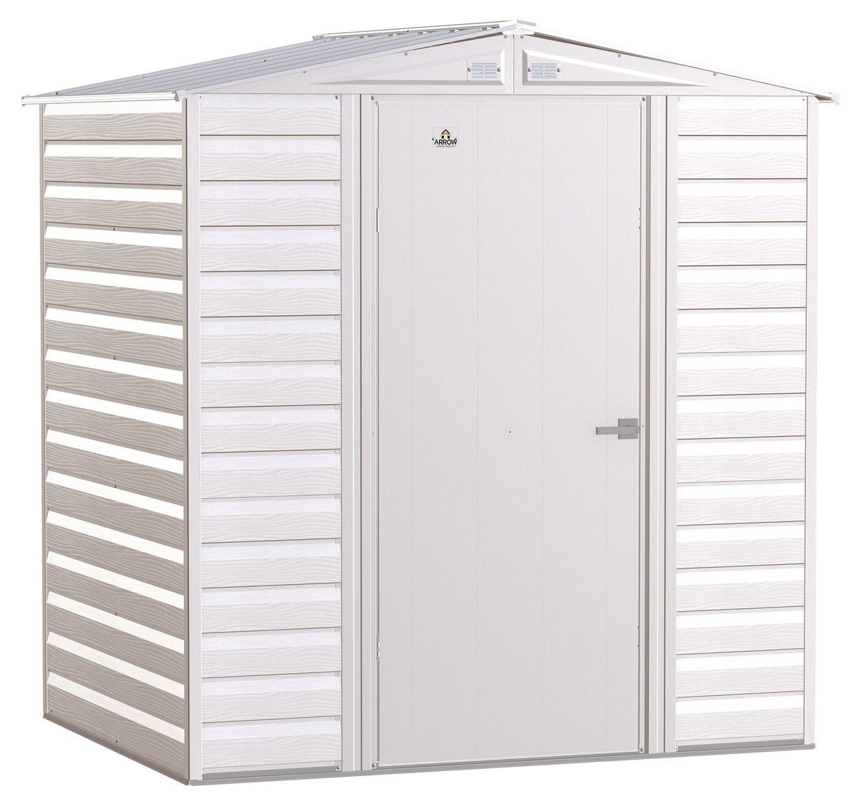 Select Galvanized Steel Storage Shed, Flute Grey, 6-ft x 5-ft F8K7 - product image 3