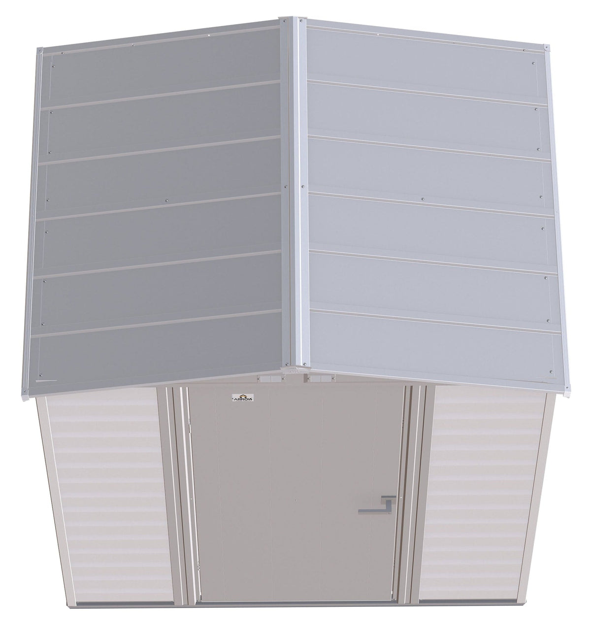 Select Galvanized Steel Storage Shed, Flute Grey, 6-ft x 5-ft F8K7 - product image 6