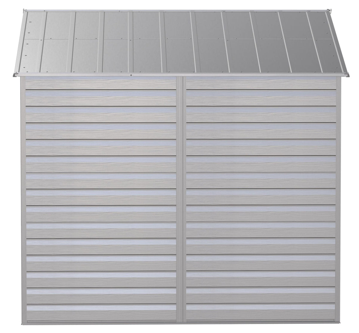 Select Galvanized Steel Storage Shed, Flute Grey, 8-ft x 8-ft X7B0 - product image 8