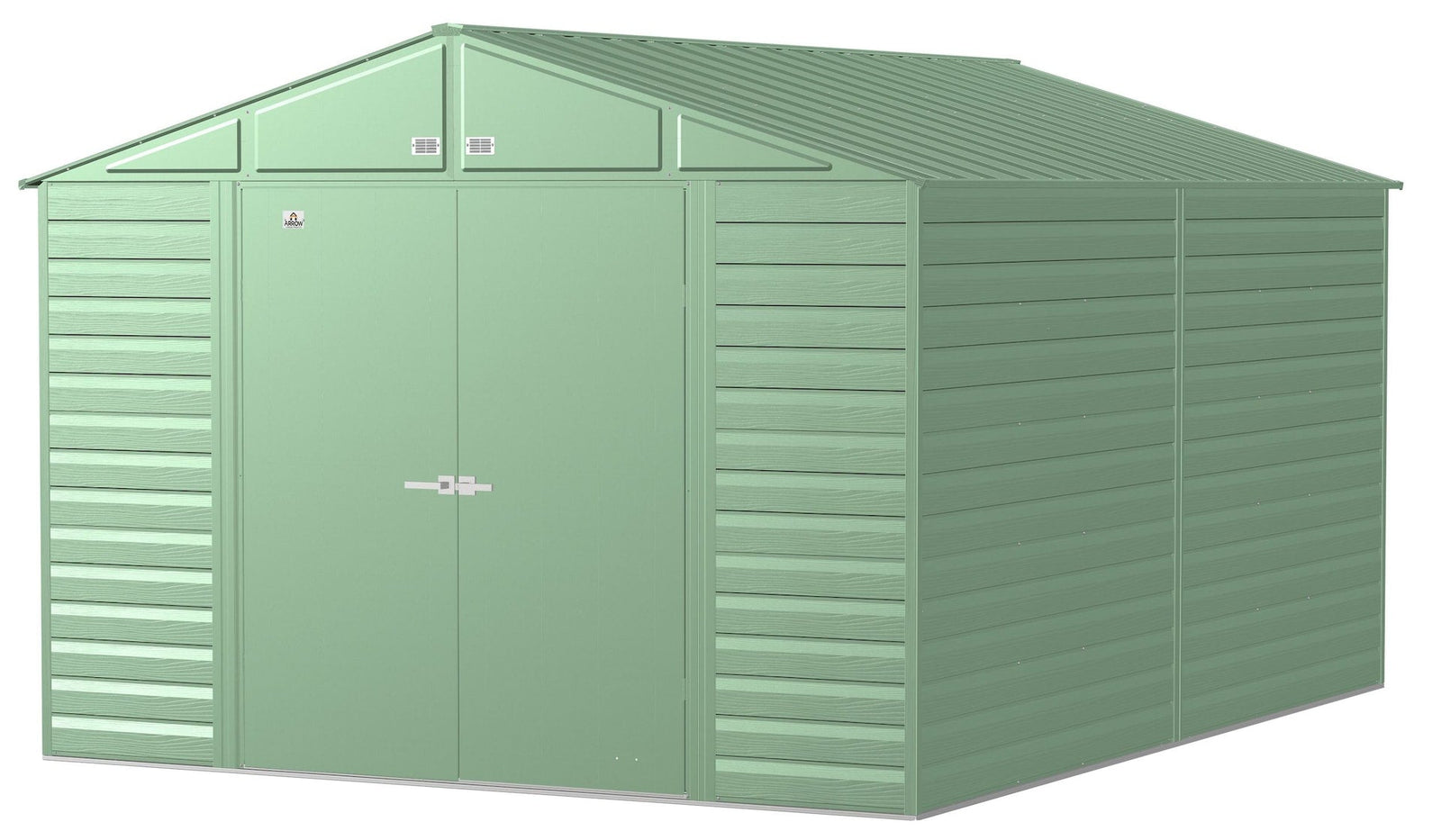 Select Galvanized Steel Storage Shed, Sage Green, 10-ft x 14-ft E5F7 - product image 2