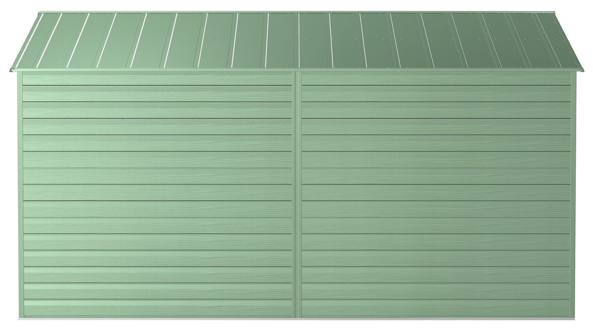 Select Galvanized Steel Storage Shed, Sage Green, 10-ft x 14-ft E5F7 - product image 6