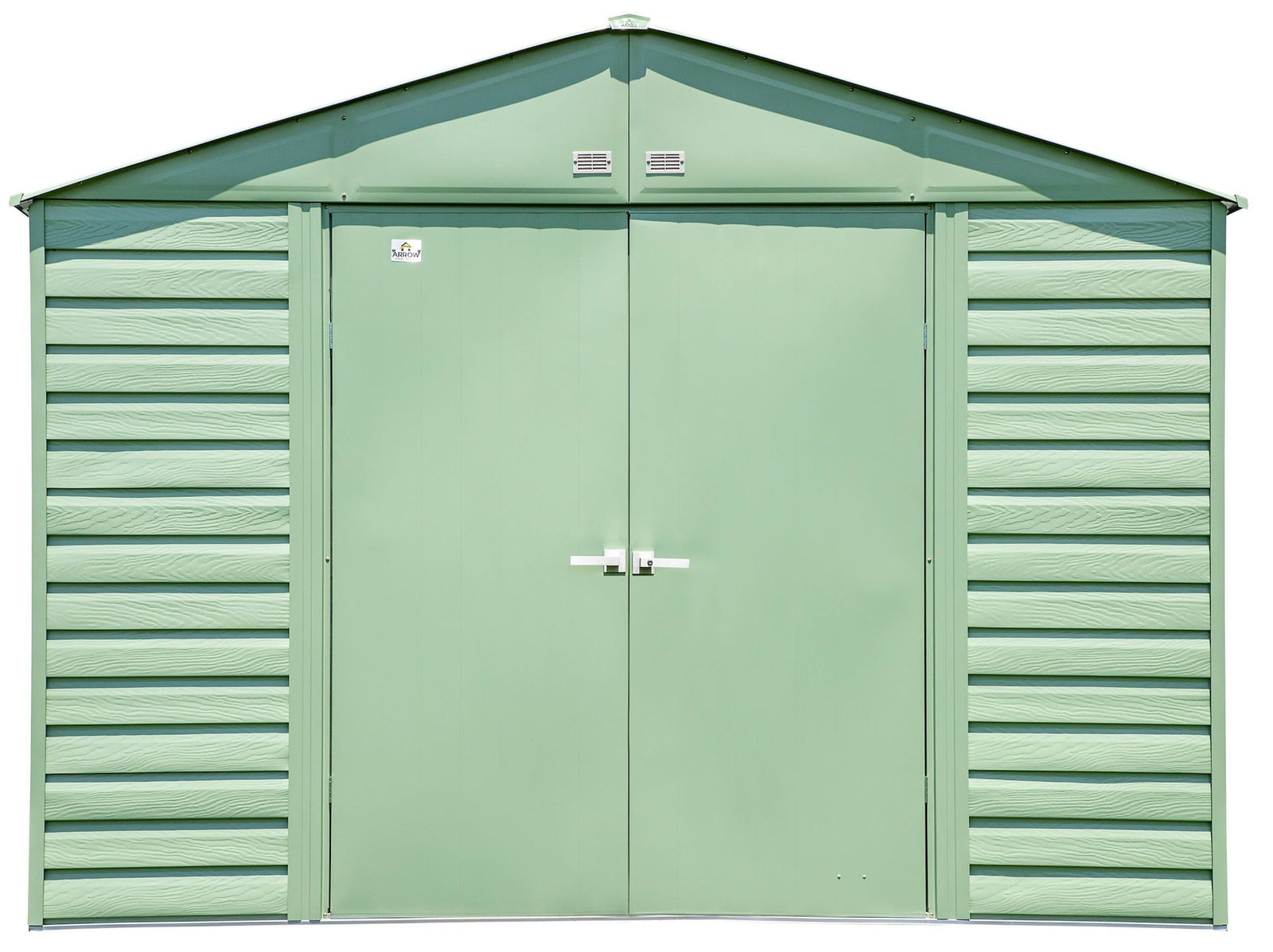 Select Galvanized Steel Storage Shed, Sage Green, 10-ft x 8-ft E4W4 - product image 3