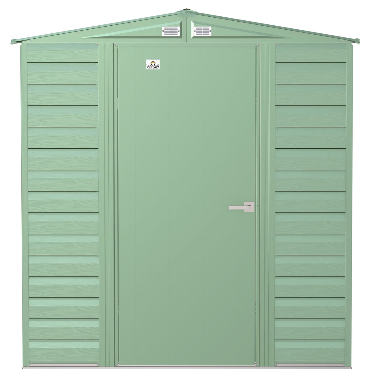 Select Galvanized Steel Storage Shed, Sage Green, 6-ft x 7-ft R6D1 - product image 2