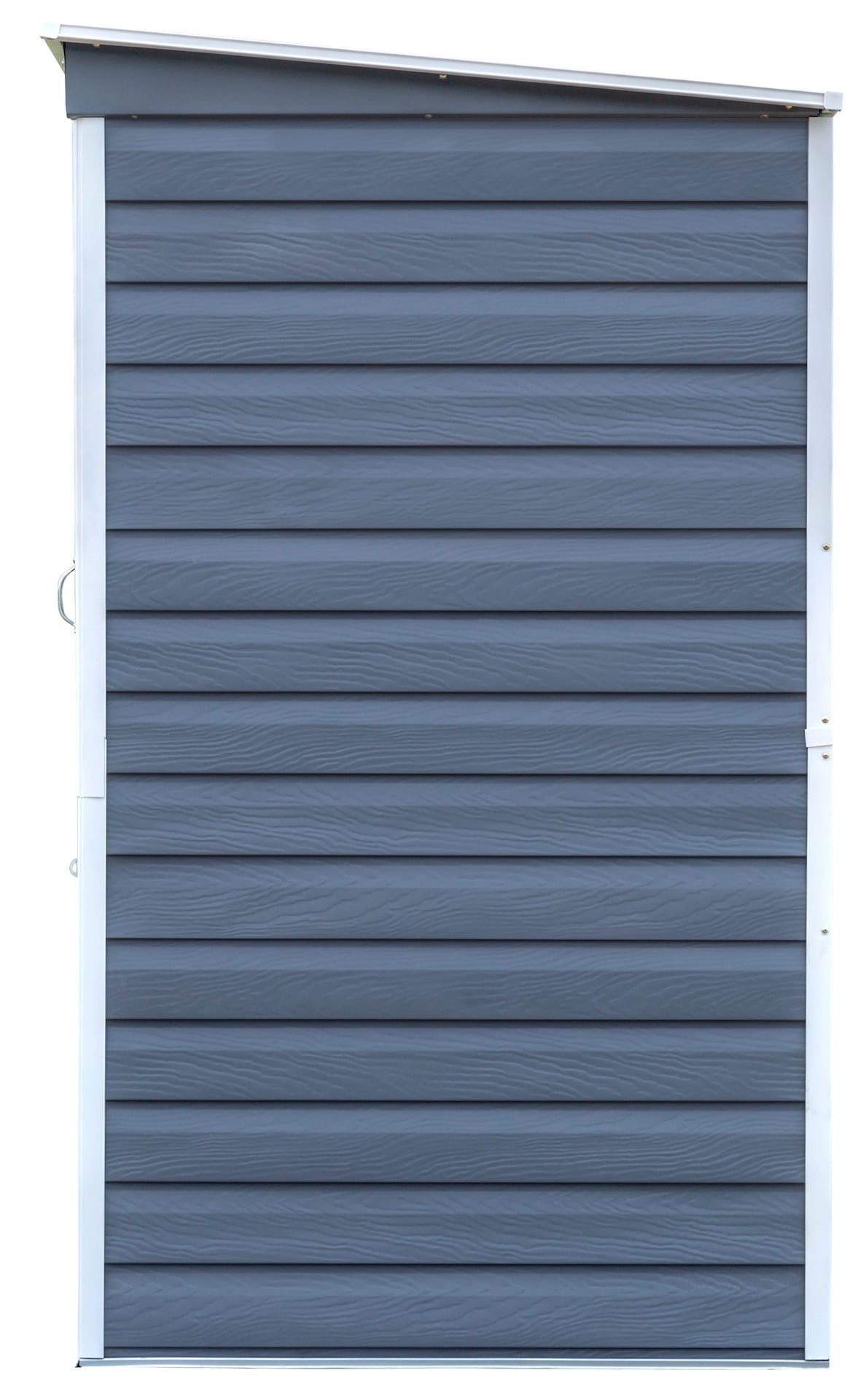 Shed-in-a-Box Steel Storage Shed, Charcoal/Cream, 6-ft x 4-ft Q5S5 - product image 4