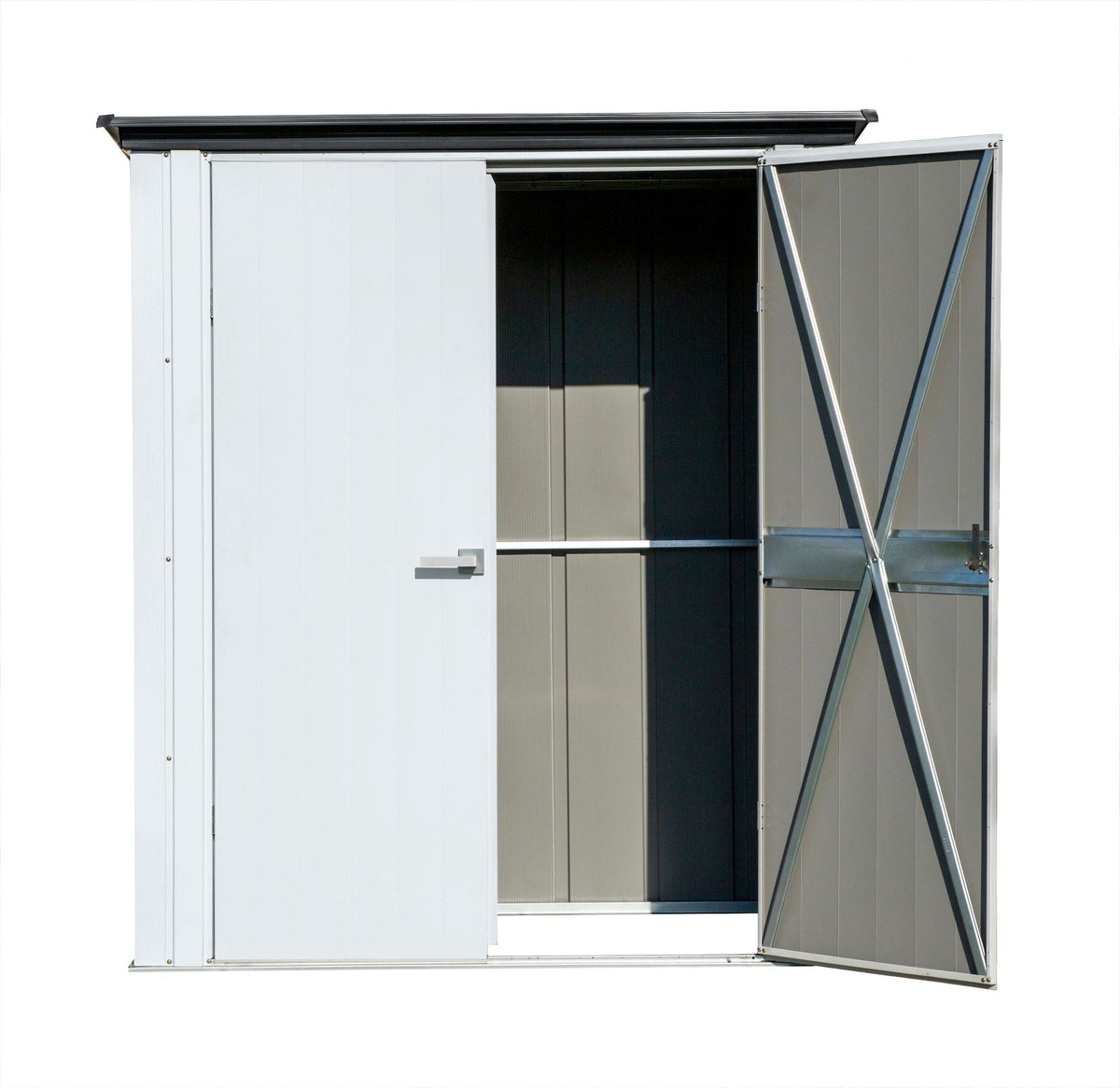 Spacemaker Patio Steel Storage Shed, 5-ft x 3-ft H4B1 - product image 8