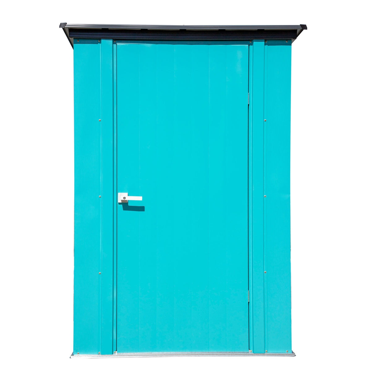 Spacemaker Patio Steel Storage Shed, Teal, 4-ft x 3-ft A5L7 - product image 4