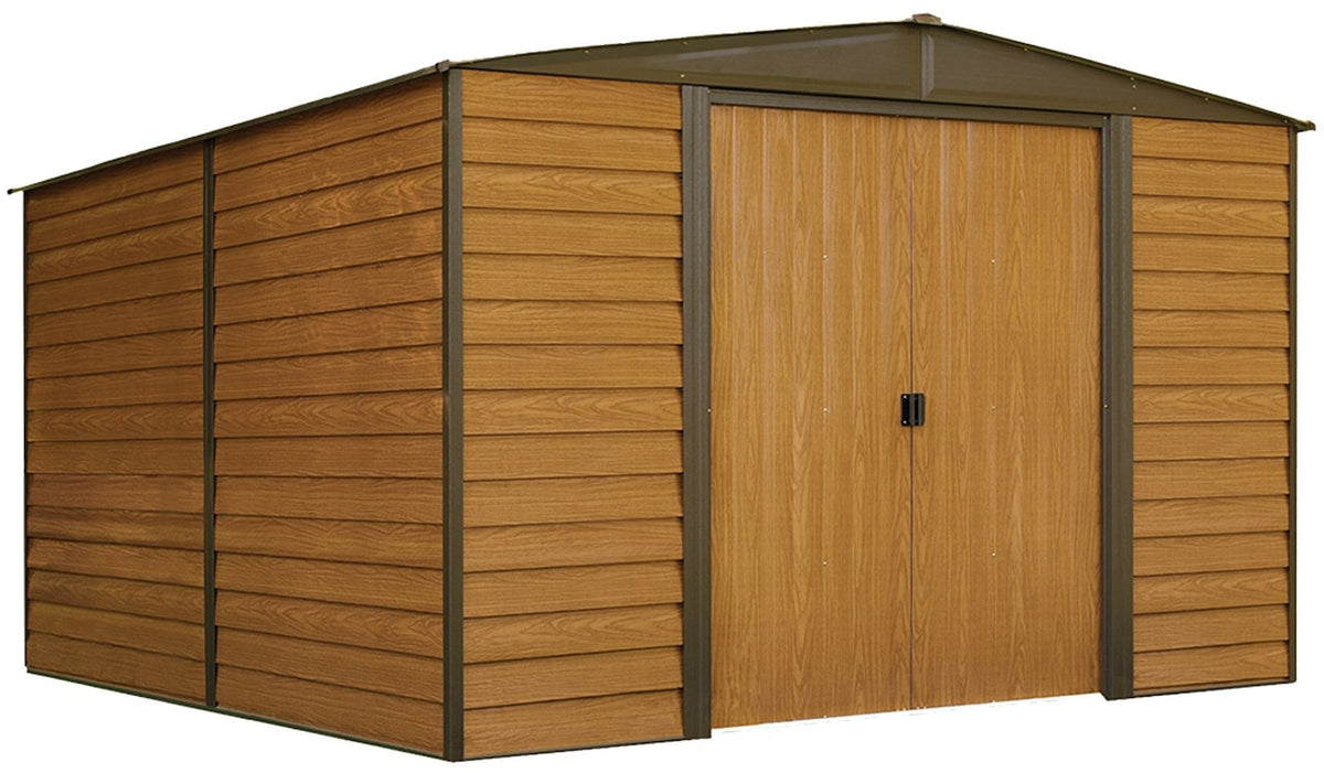 Woodridge Electro Galvanized Steel Storage Shed, 10-ft x 12-ft C4Q1 - product image 1