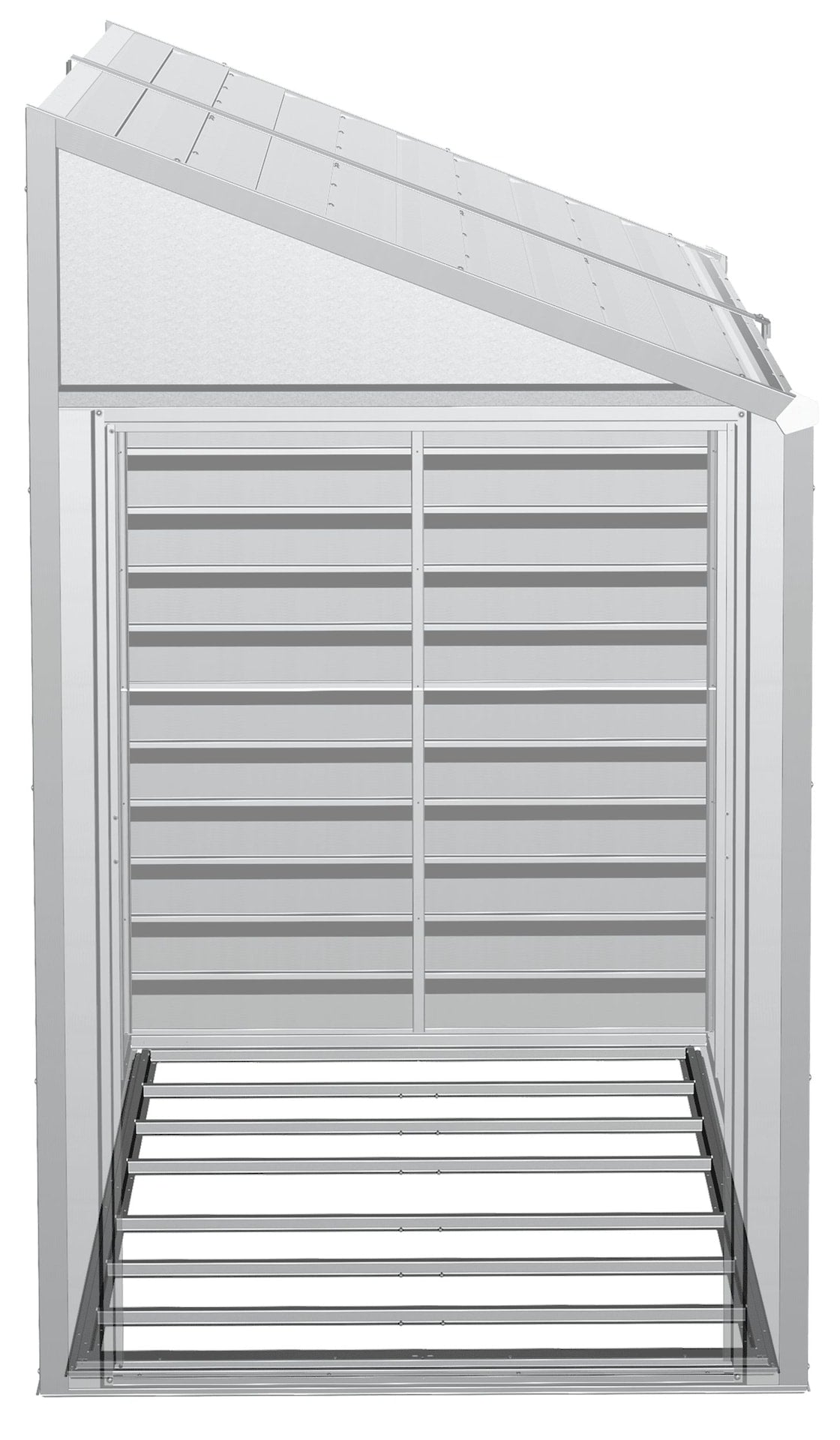 Yardsaver 4x7-ft Galvanized Steel Floor Frame K0J7 - product image 3