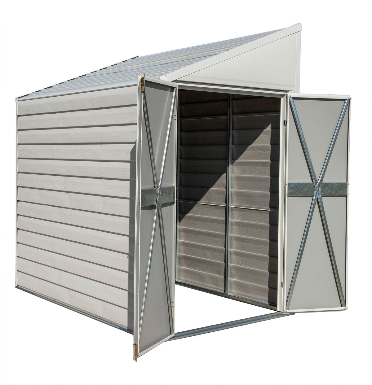 Yardsaver Electro Galvanized Steel Storage Shed, 4-ft x 7-ft R1T4 - product image 6