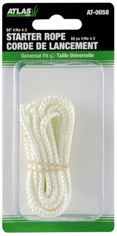 Lawn Mower Replacement Starter Cord/Rope, Nylon, 88-in x 1/8-in T3U4 - product image 2