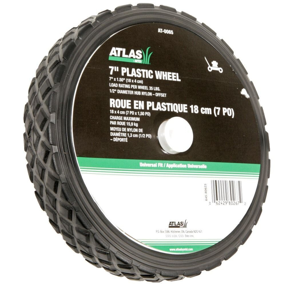 Lawn Mower Replacement Wheel, Wide Tread 7-in x 1.5-in N7V8 - product image 5