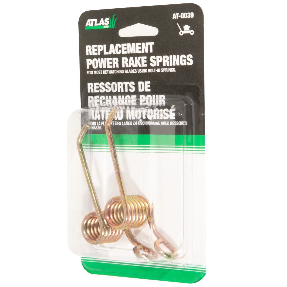 Thatcher Steel Bolt-On Replacement Springs, 2-pk; for Lawn Mower Dethatching Blades T7L8 - product image 3