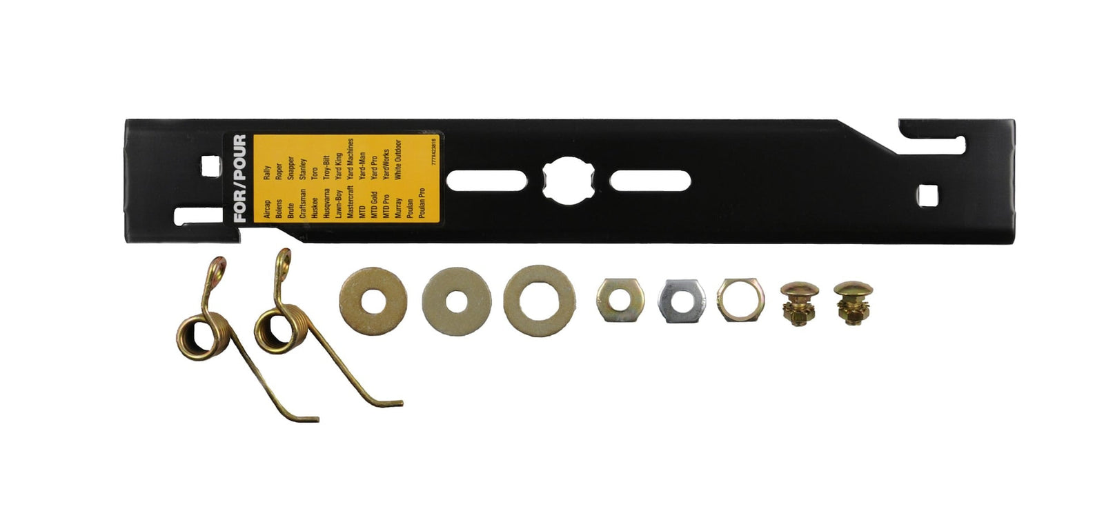Universal Dethatcher Replacement Lawn Mower Blade, 16-in U7B4 - product image 1