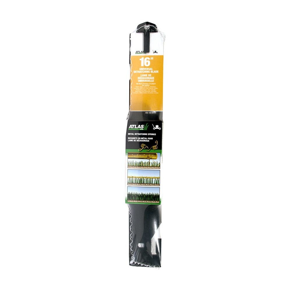 Universal Dethatcher Replacement Lawn Mower Blade, 16-in U7B4 - product image 3