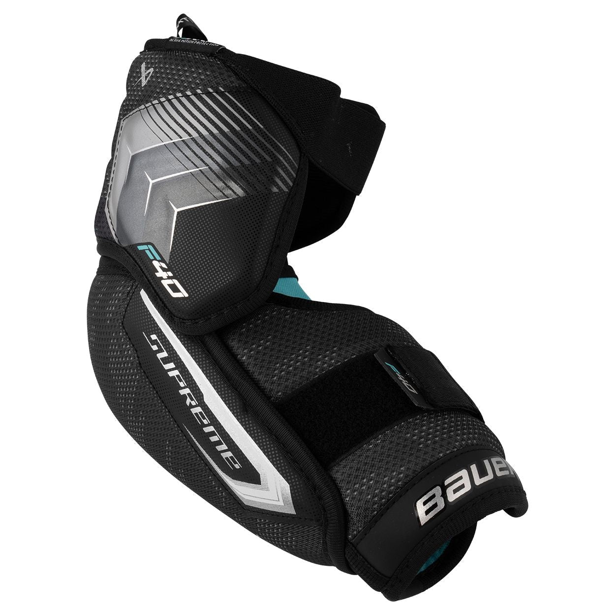 Supreme F40 Hockey Elbow Pads, Intermediate, Black, Assorted Sizes Y5I8 - product image 1