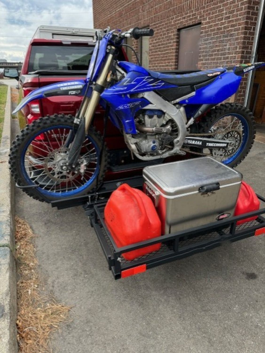 Black Bulldog Cargo Carrier add on to Mountain Lion Motorcycle Carrier B7B4 - product image 3