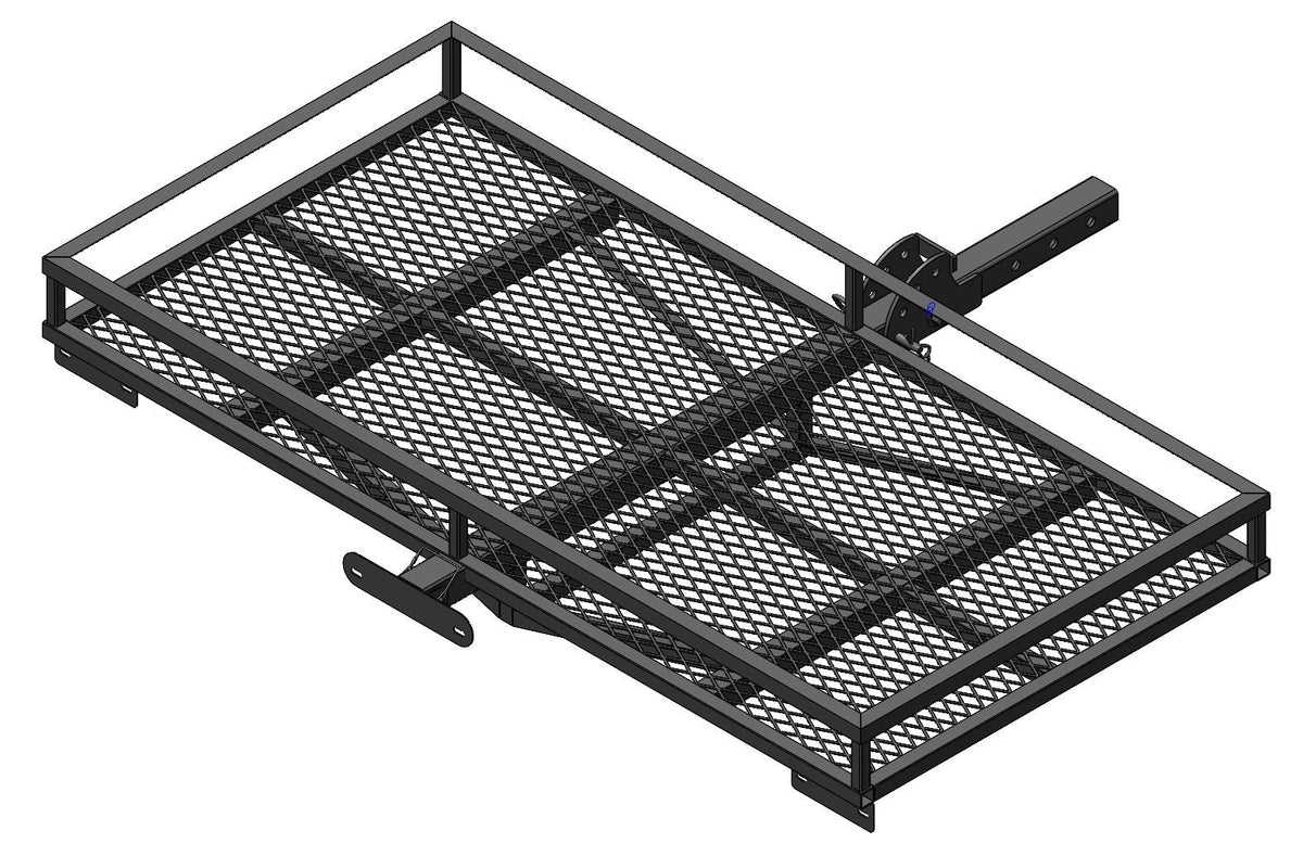 Black Bulldog Hitch Mount Cargo Carrier T3F4 - product image 1