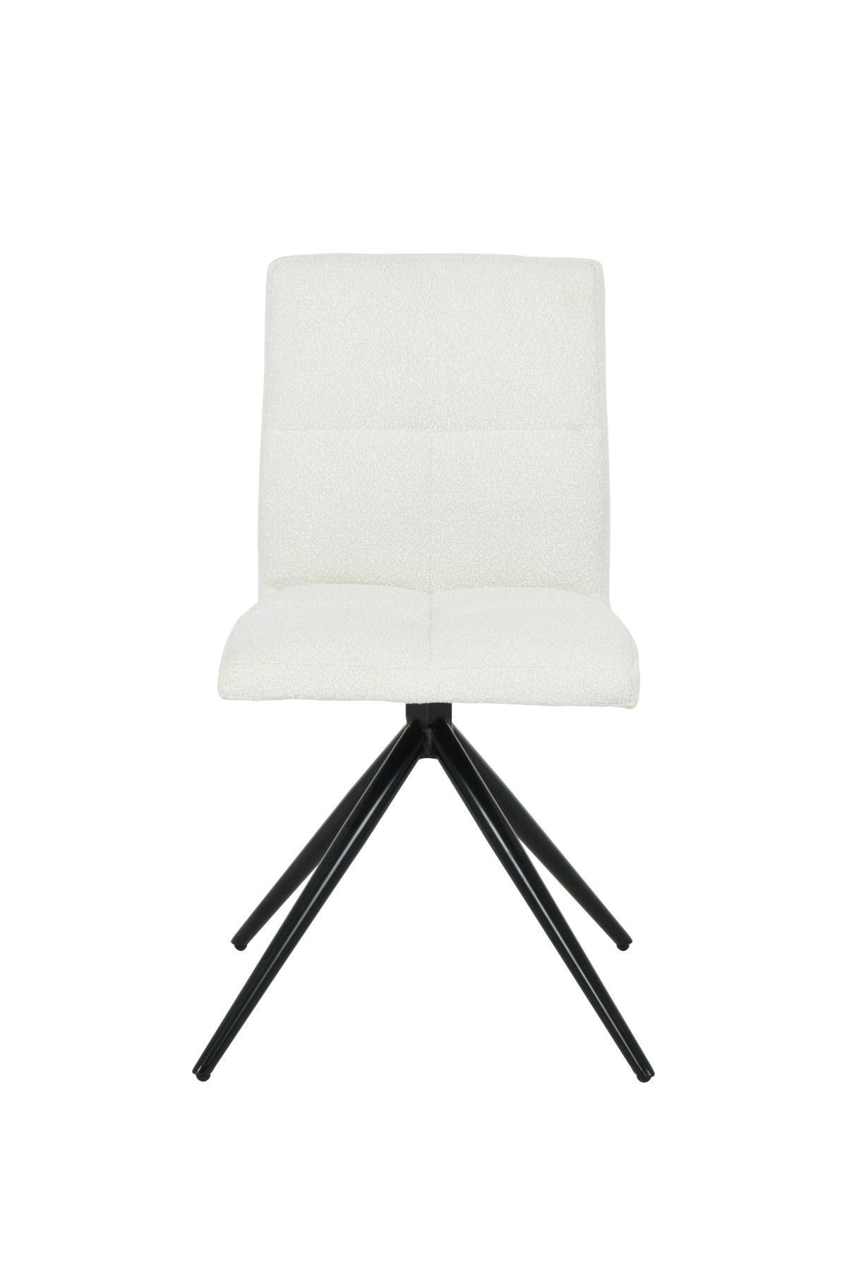 Ethan White Fabric Upholstered Armless Dining Chair, 2-pc G6U7 - product image 2