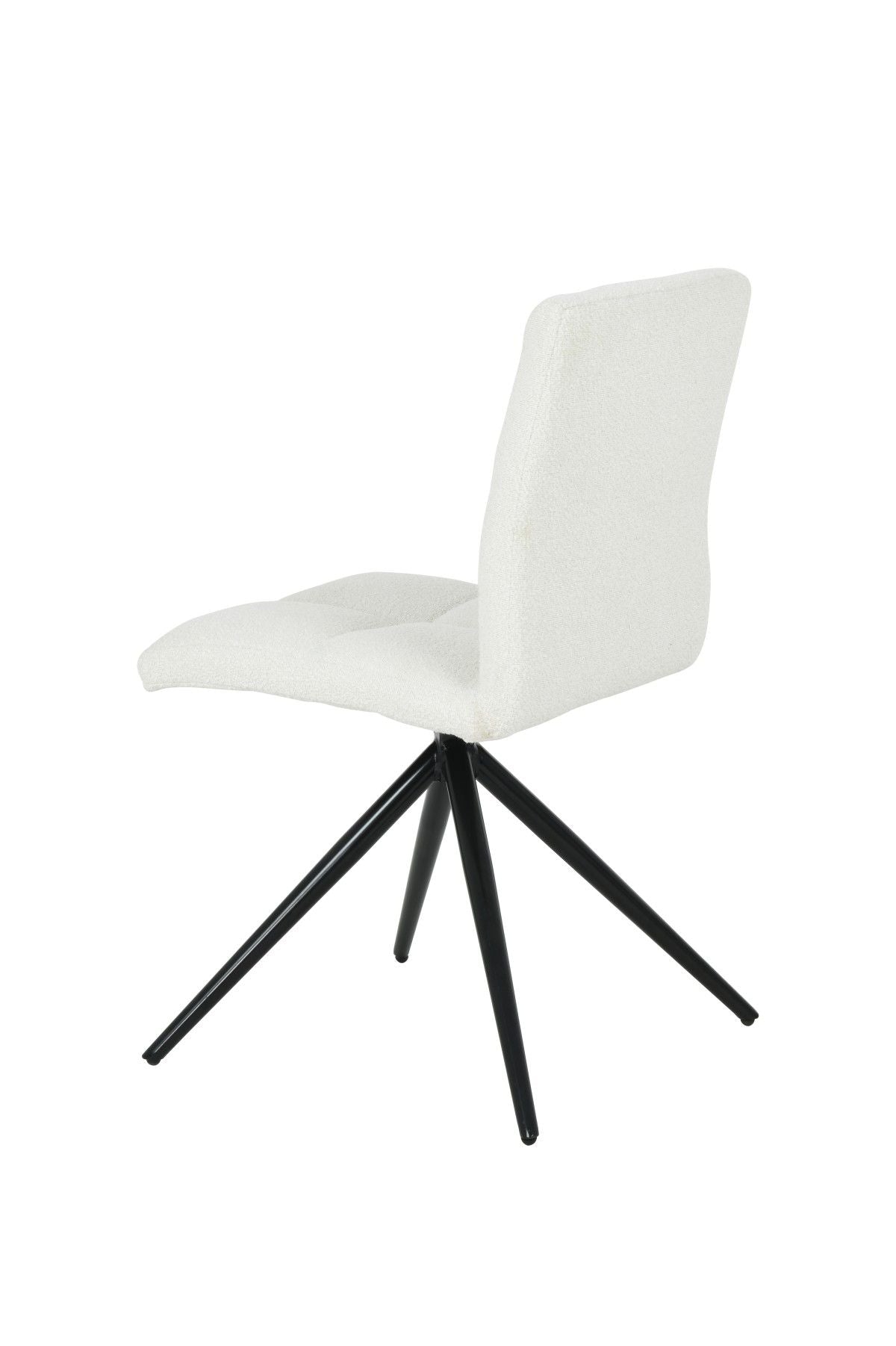 Ethan White Fabric Upholstered Armless Dining Chair, 2-pc G6U7 - product image 6