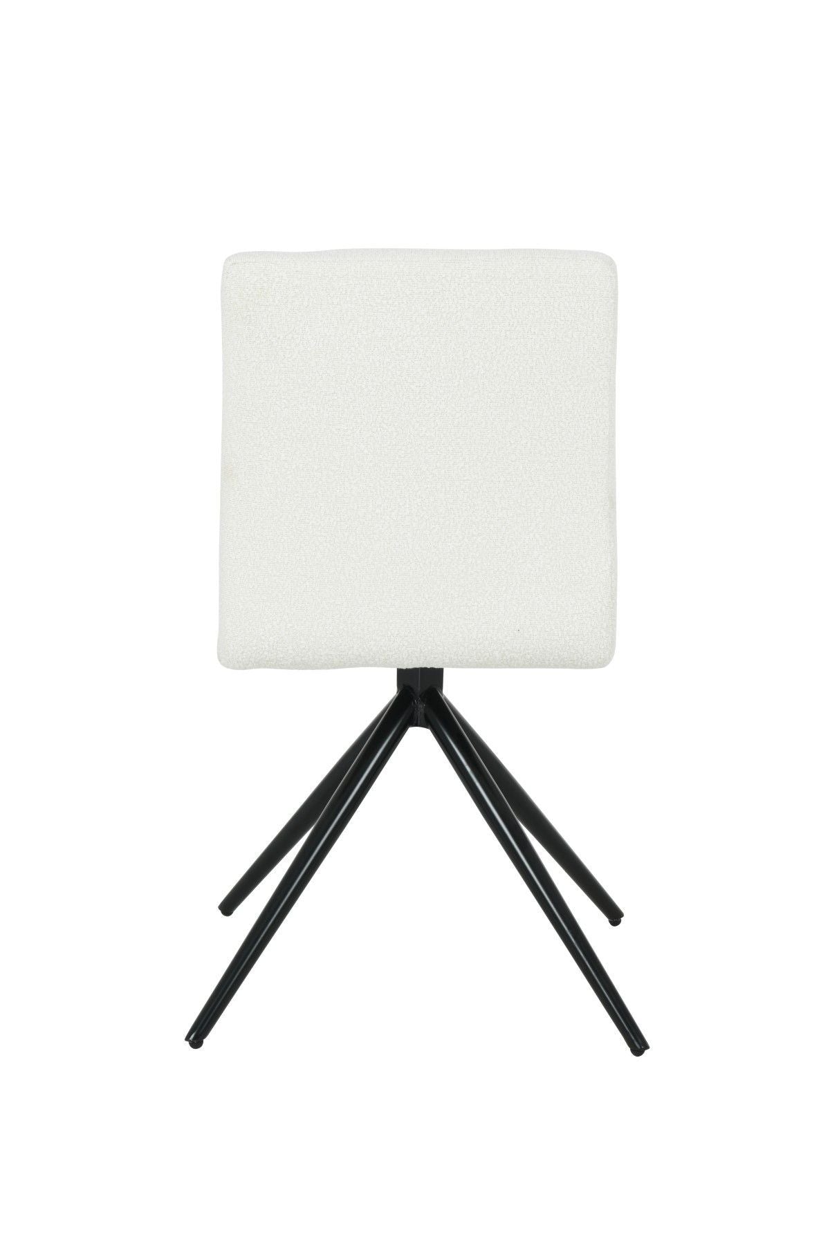 Ethan White Fabric Upholstered Armless Dining Chair, 2-pc G6U7 - product image 7