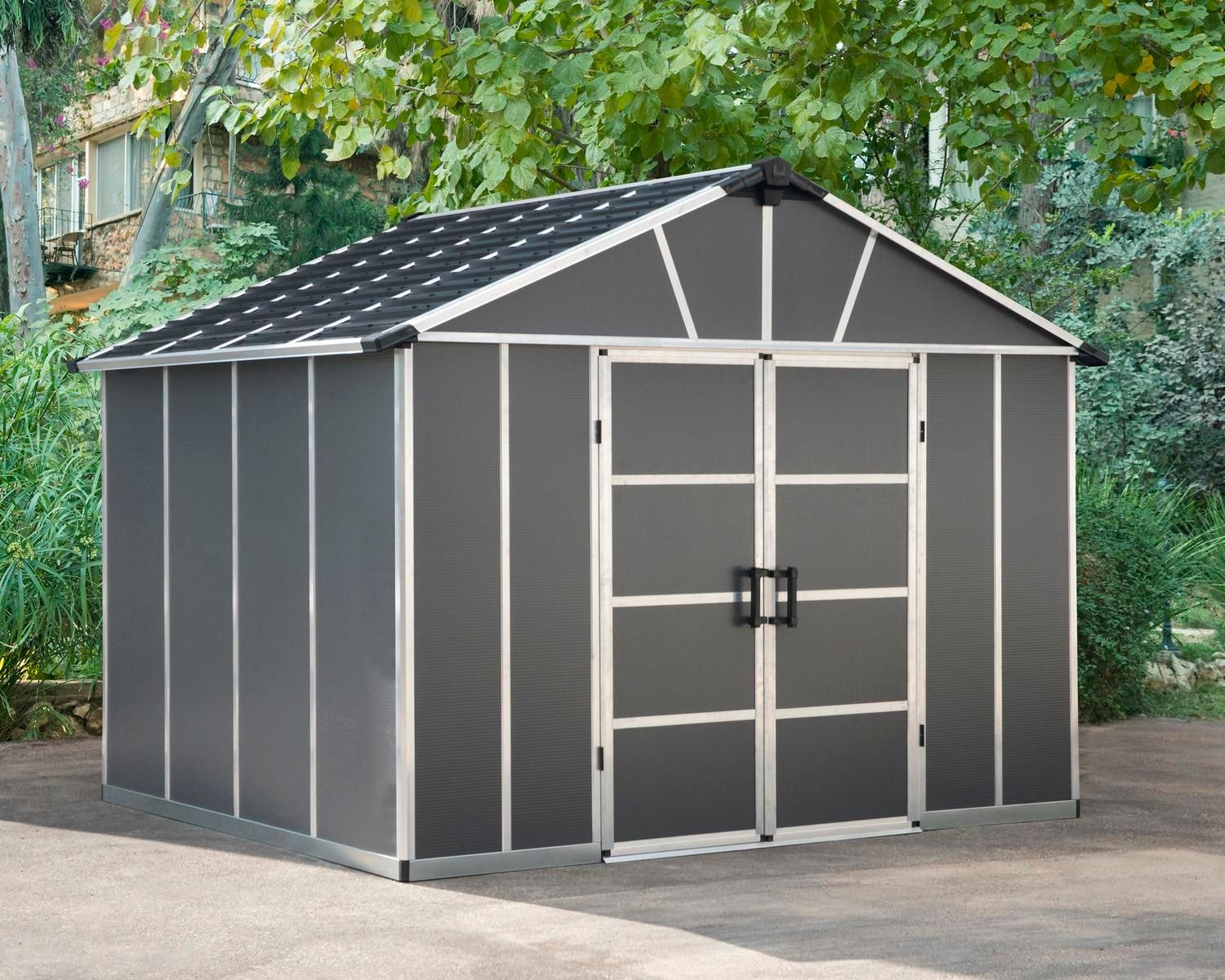 Multi-Function Polycarbonate Yukon Shed, 11x9-ft F5P1 - product image 7