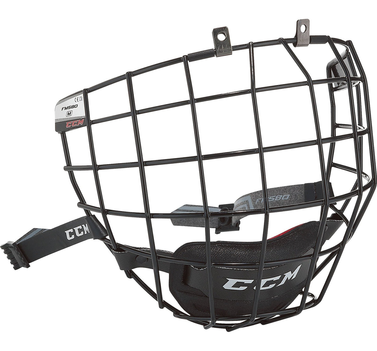 580 Senior Hockey Cage Mask, Black S4L5 - product image 1