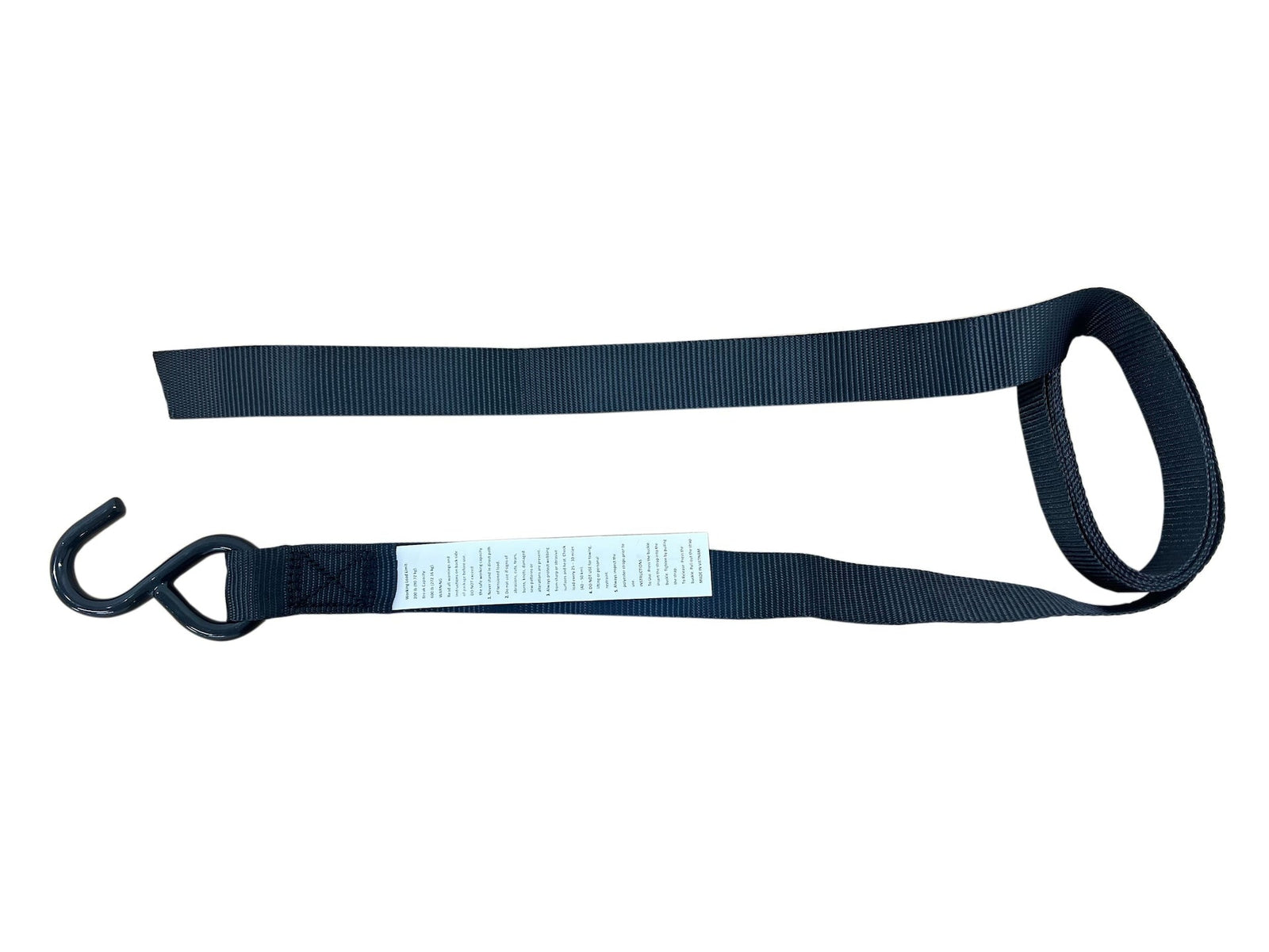 Bungee Cam-Buckle Tie-Down, 600-lb Break Strength, Black, 8-ft, 2-pk X3M4 - product image 3