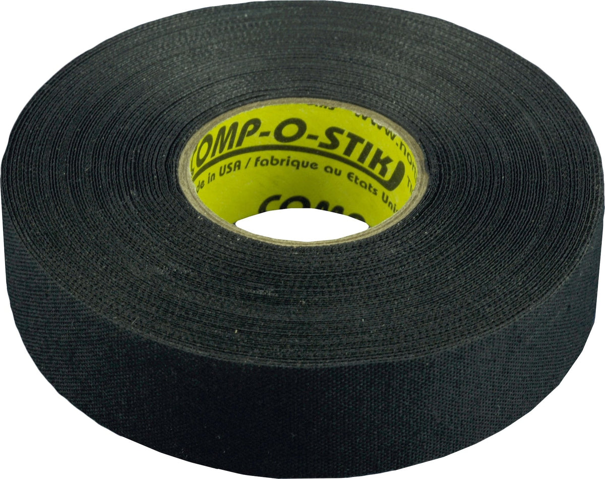 Cloth Hockey Stick Tape, Black, 24-mm x 15-m, 4-pk R9Q8 - product image 1