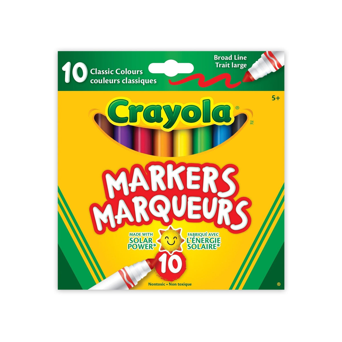 Broad Line Original Marker, 10 Pieces, Multicolour E1N3 - product image 1