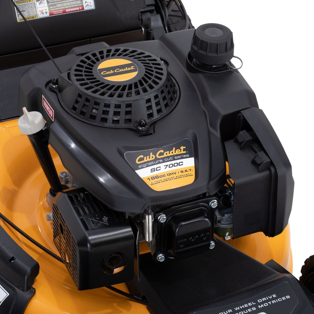 196cc 3-in-1 Gas Engine AWD Walk Behind Self-Propelled Mower, 21-in U3R3 - product image 7