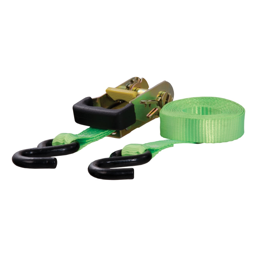 83027 16-ft Lime Green Cargo Strap with S-Hooks (1,100-lb) G9B0 - product image 1