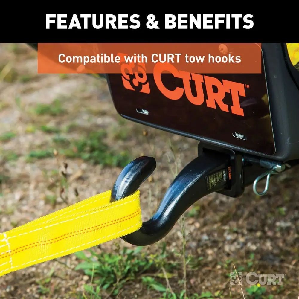 83066 2-in x 30-ft Tow Strap (9,000-lb, GVW) N3Q0 - product image 5