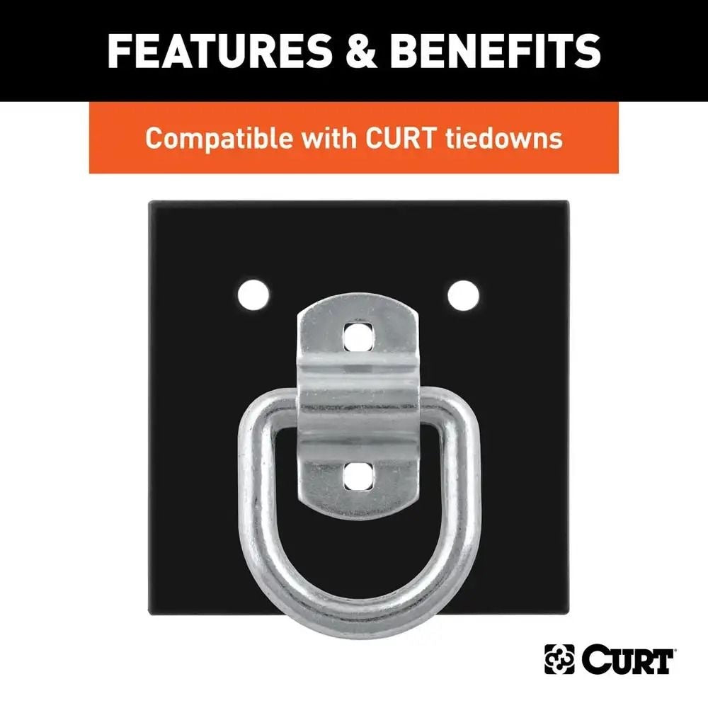 83607 Tie-Down Anchor Backing Plate, 6-in N5F8 - product image 3