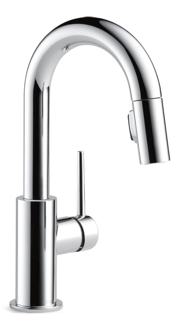 Faucet Trinsic Single Handle High Arc Pull Down Bar/Prep Kitchen Faucet, Assorted Finishes G0U4 - product image 1