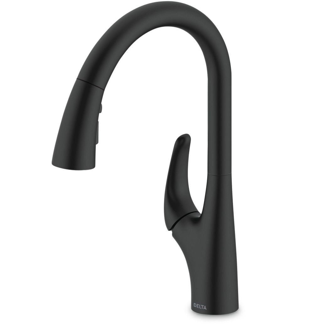 Seabourne Pull-Down Kitchen Faucet, Matte Black Y1Z1 - product image 1