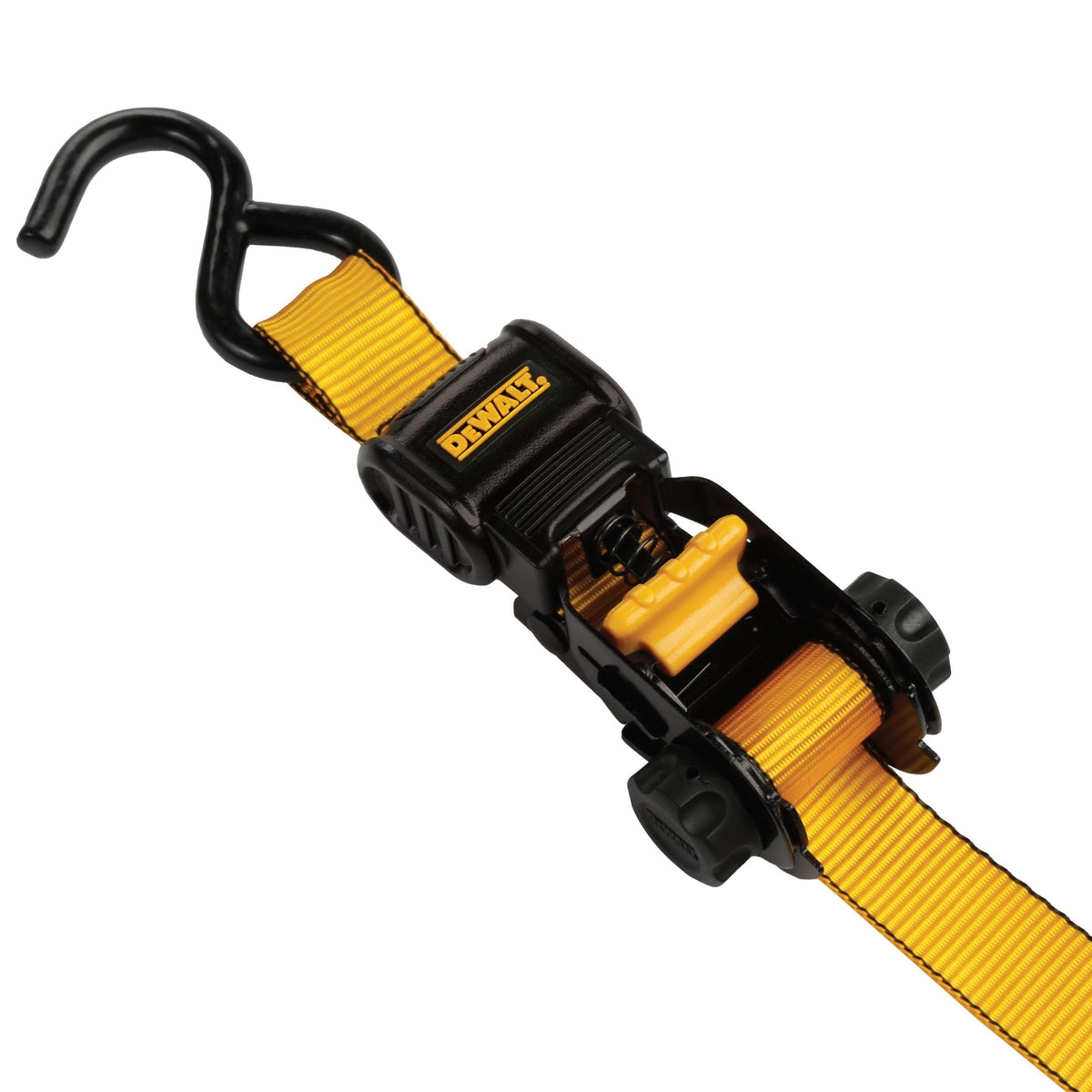 DXBC15006X 1,500-lb Ratchet Tie-Down, with Storage Bag, 1-in x 10-ft, 6-pk, Yellow G0R0 - product image 4
