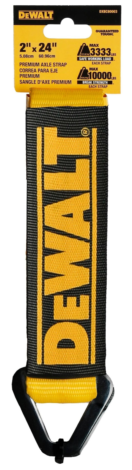 DXBC80003 10,000-lb Break Strength Premium Axle Strap, 2 x 36-in B2T7 - product image 2